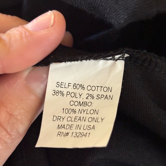 Amanda Uprichard Black Mesh Sleeve Illusion Neckline Bodycon Dress - Picture 6 of 7